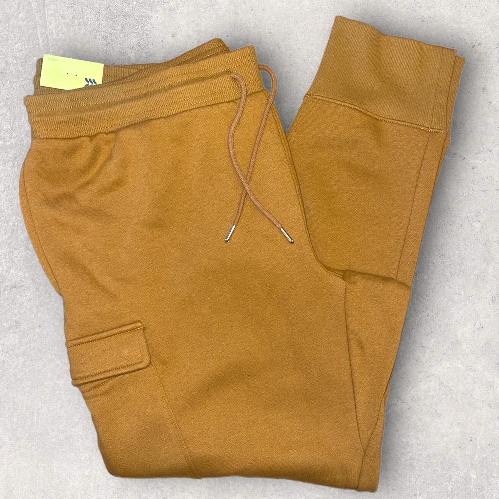 All In Motion Joggers - Men’s Size L/XL - Dark Butterscotch **NEW**